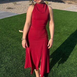 Perfect red dress! Bishop + Young